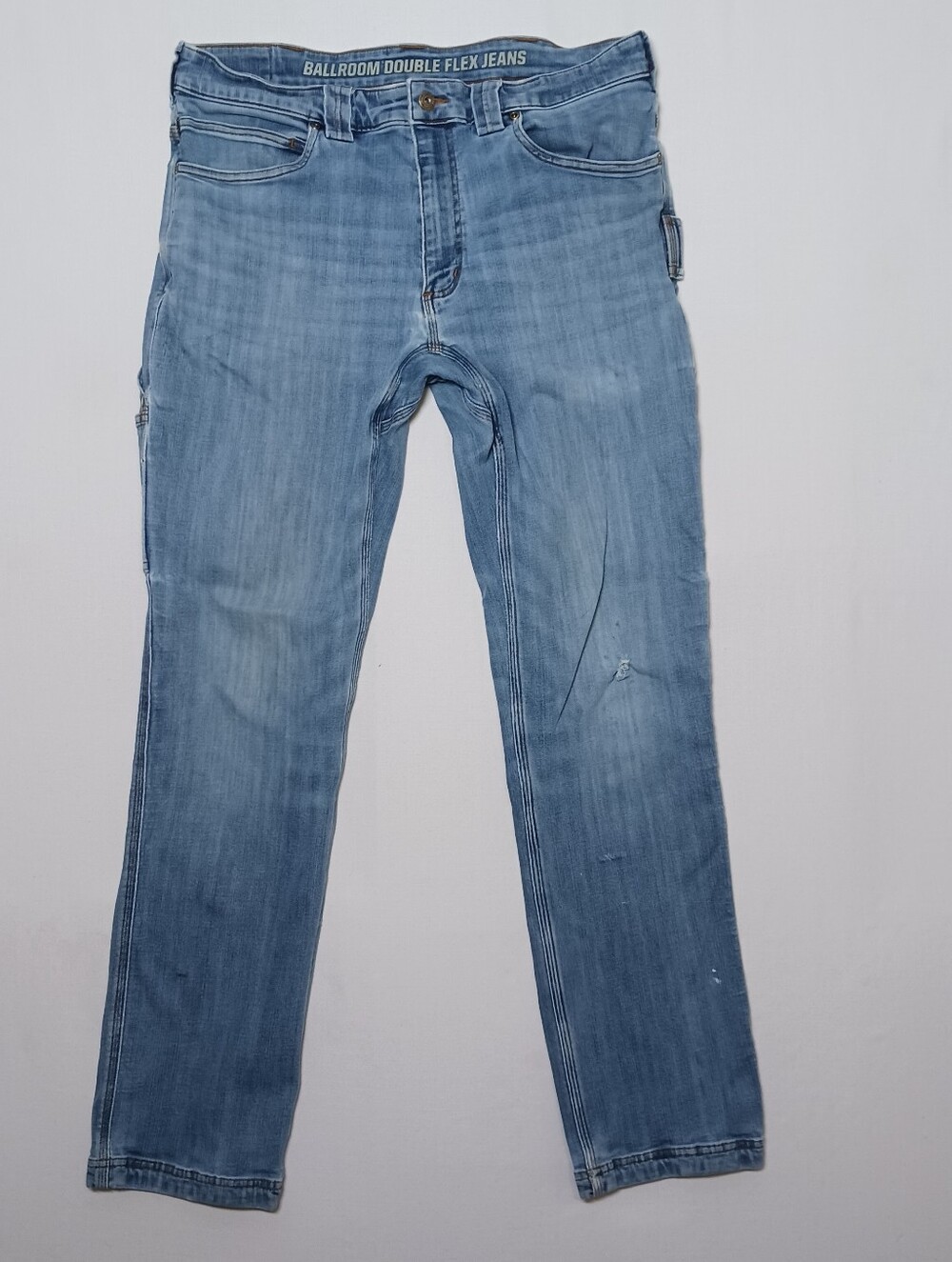 Duluth Mens 58409 Ballroom Double Flex Standard Fit Carpenter Jeans 36X34